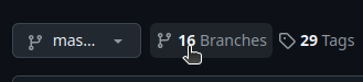 Branches button