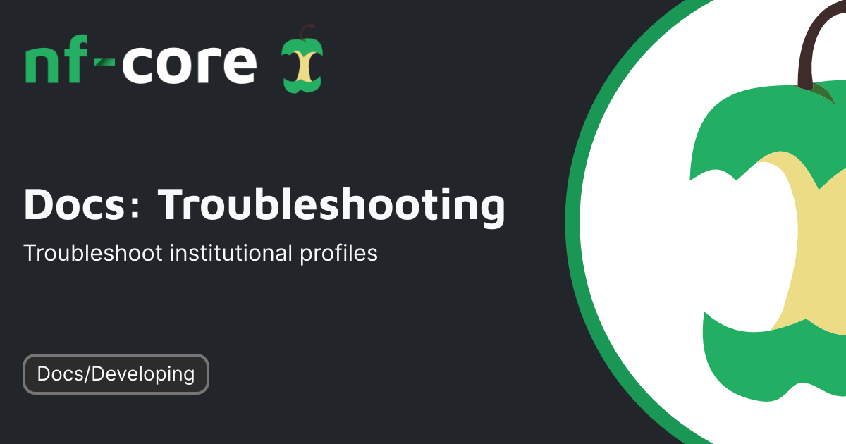 Docs: Troubleshooting