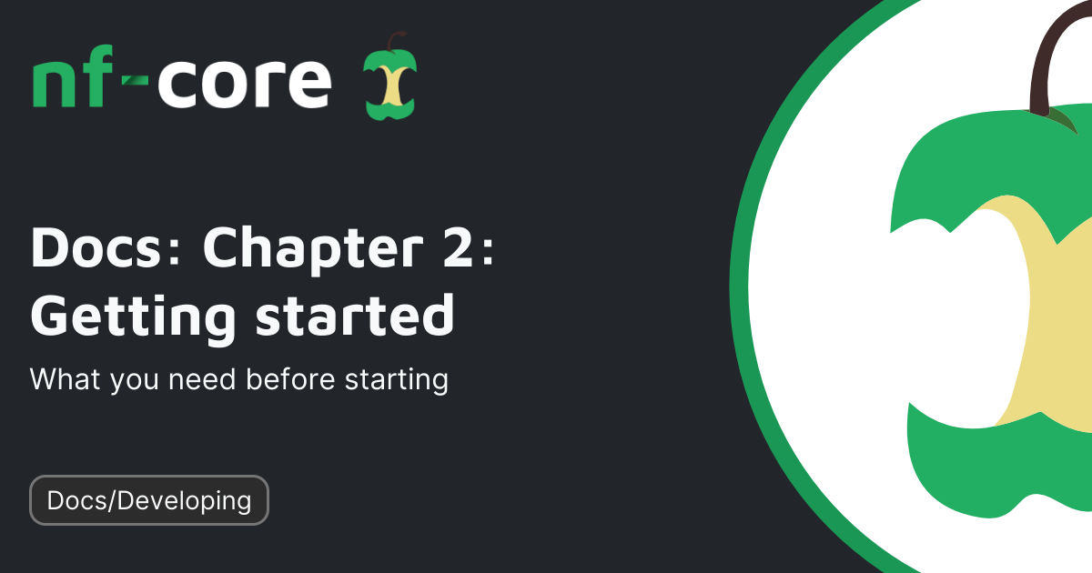 Docs: Chapter 2: Getting started