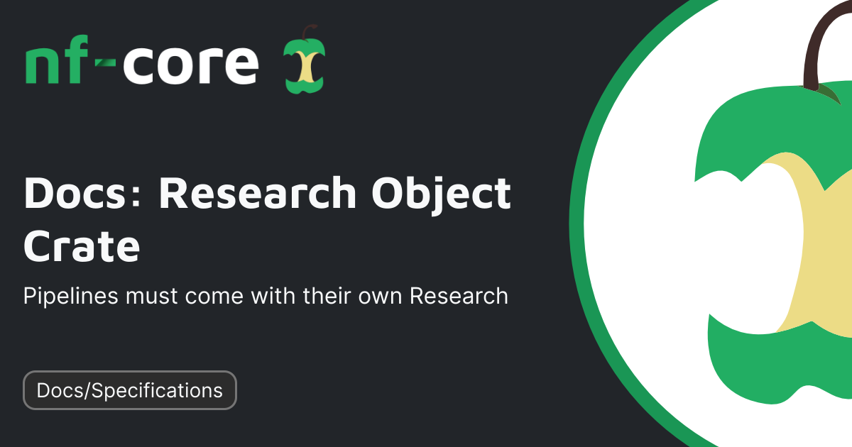 Docs: Research Object Crate