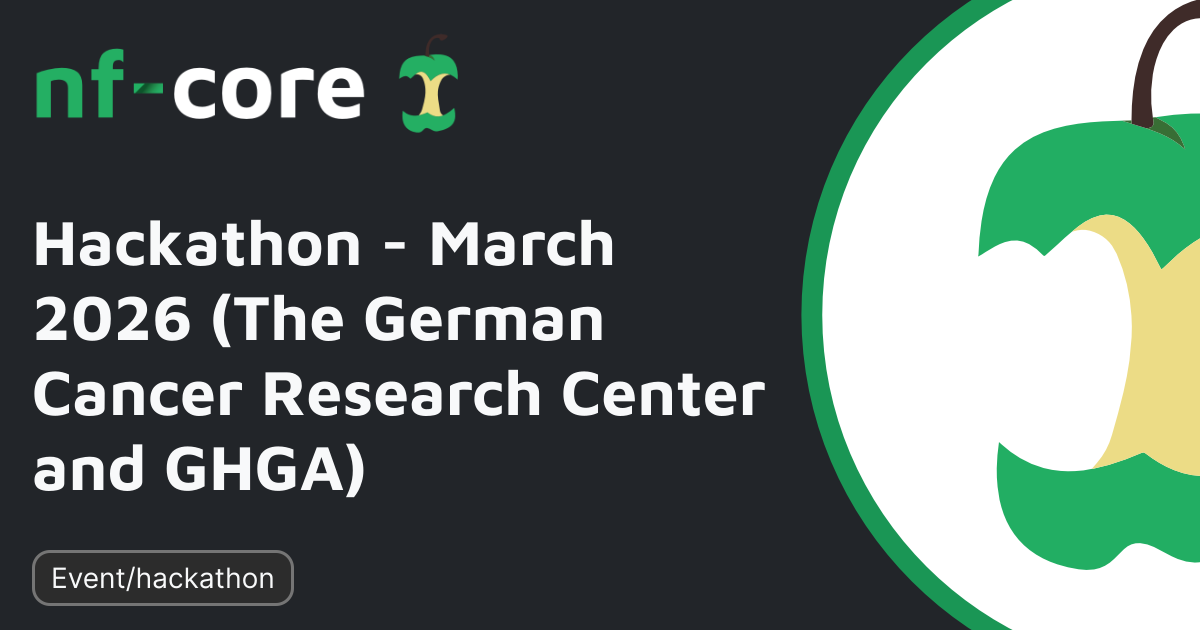 Hackathon - March 2026 (The German Cancer Research Center and GHGA)