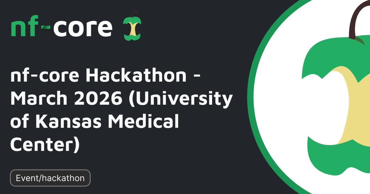nf-core Hackathon - March 2026 (University of Kansas Medical Center)
