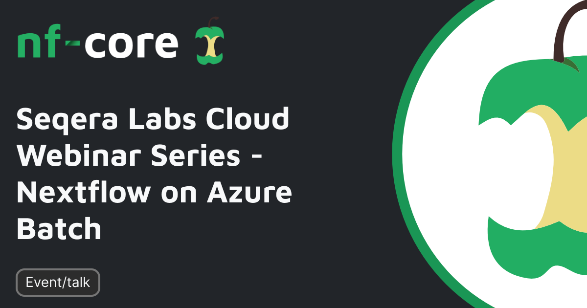 Seqera Labs Cloud Webinar Series - Nextflow on Azure Batch