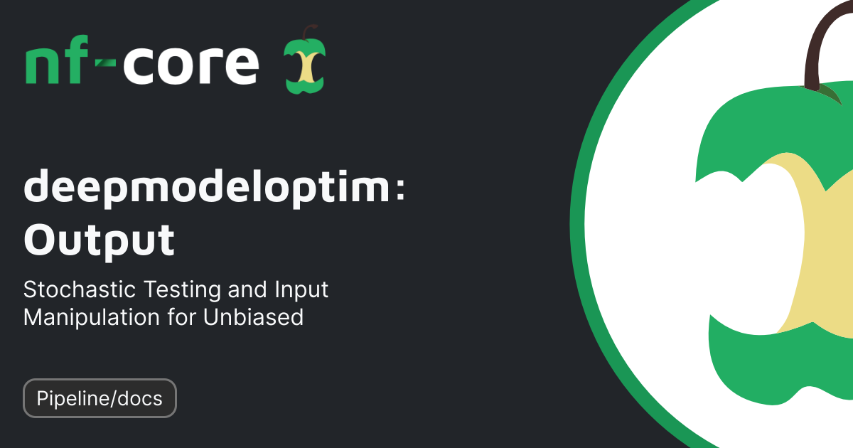 deepmodeloptim: Output